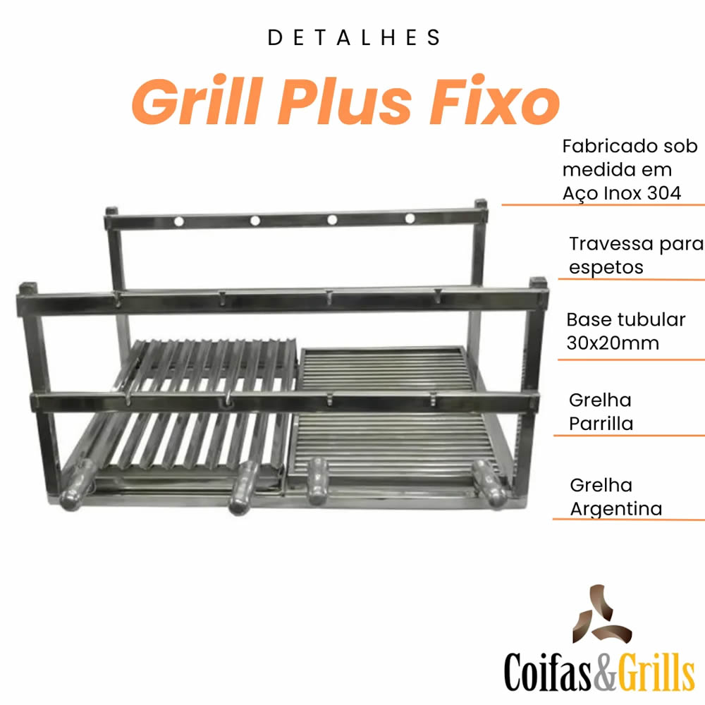 Grill Plus Fixo